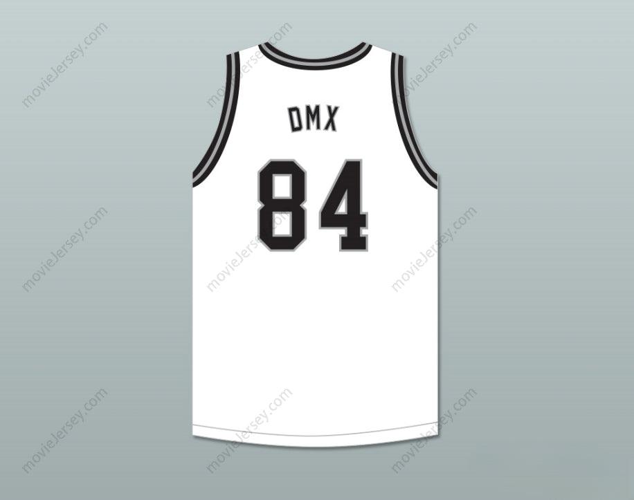 CUSTOM ANY Name Number DMX 84 ROUGH RYDERS WHITE BASKETBALL JERSEY 6 Top Stitched S-6XL
