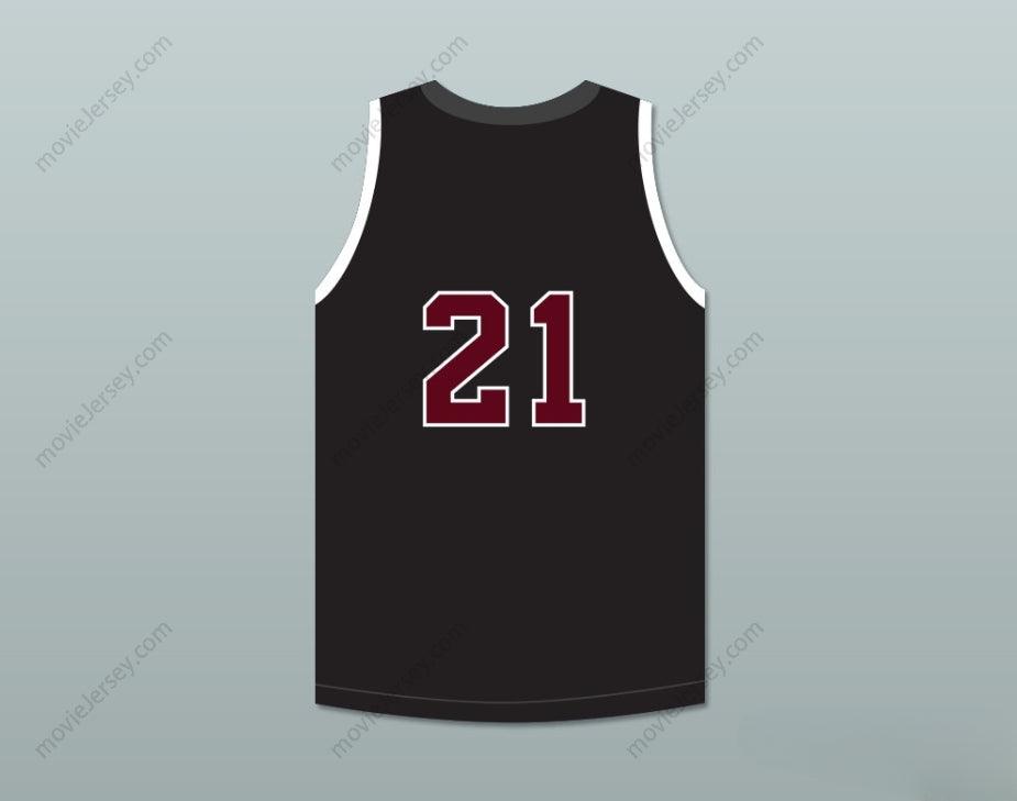 CUSTOM ANY Name Number PLAYER 21 A&M CONSOLIDATED HIGH SCHOOL TIGERS BLACK BASKETBALL JERSEY Top Stitched S-6XL