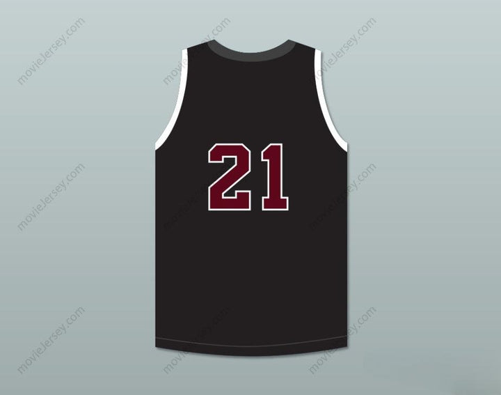 CUSTOM ANY Name Number PLAYER 21 A&M CONSOLIDATED HIGH SCHOOL TIGERS BLACK BASKETBALL JERSEY Top Stitched S-6XL