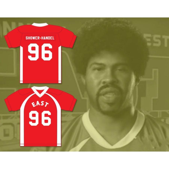CUSTOM ANY Name Number DAVOIN SHOWER-HANDEL 96 EAST FOOTBALL JERSEY KEY PEELE Top Stitched S-6XL