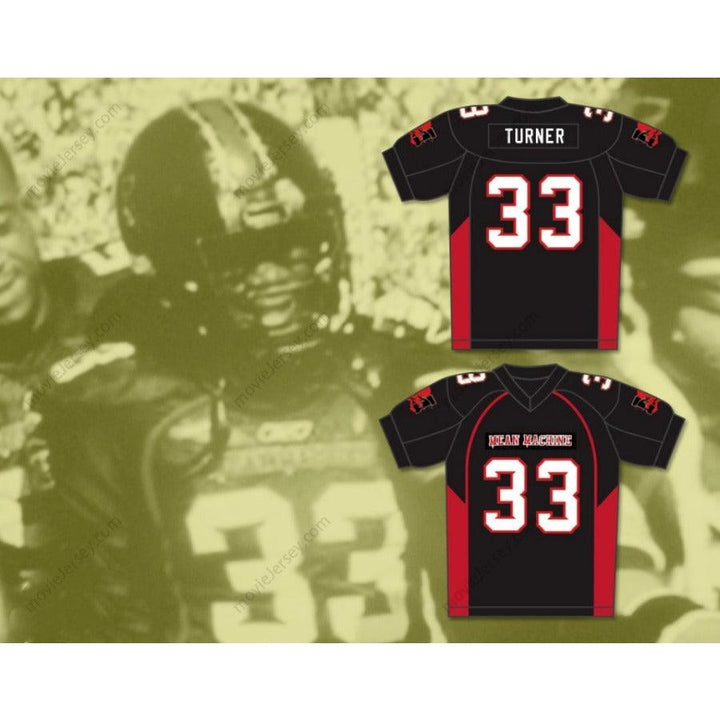 CUSTOM ANY Name Number 33 TURNER MEAN MACHINE CONVICTS Football Jersey Top Stitched S-6XL