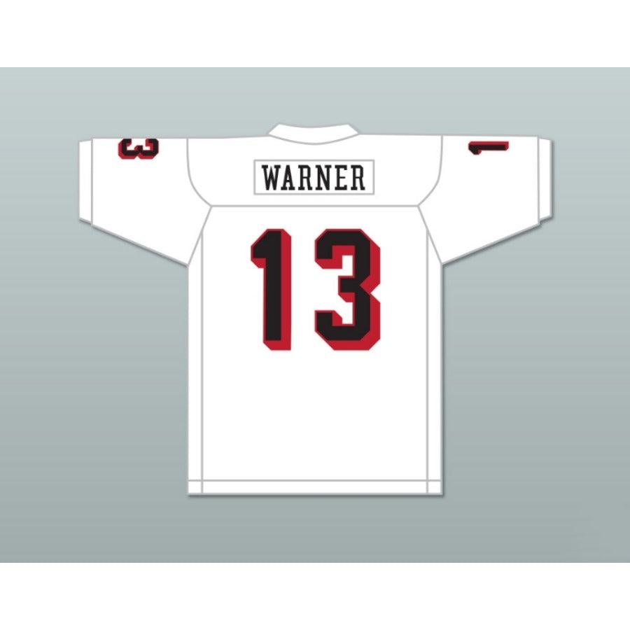 CUSTOM ANY Name Number KURT WARNER 13 IOWA BARNSTORMERS Football Jersey Top Stitched S-6XL