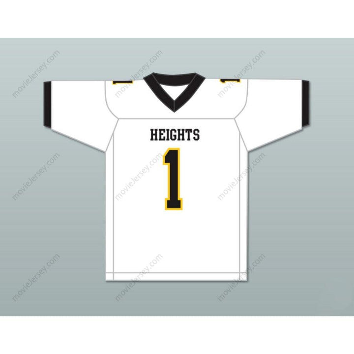 CUSTOM ANY Name Number TRAVIS KELCE 1 CLEVELAND HEIGHTS HIGH SCHOOL TIGERS Football Jersey Top Stitched S-6XL