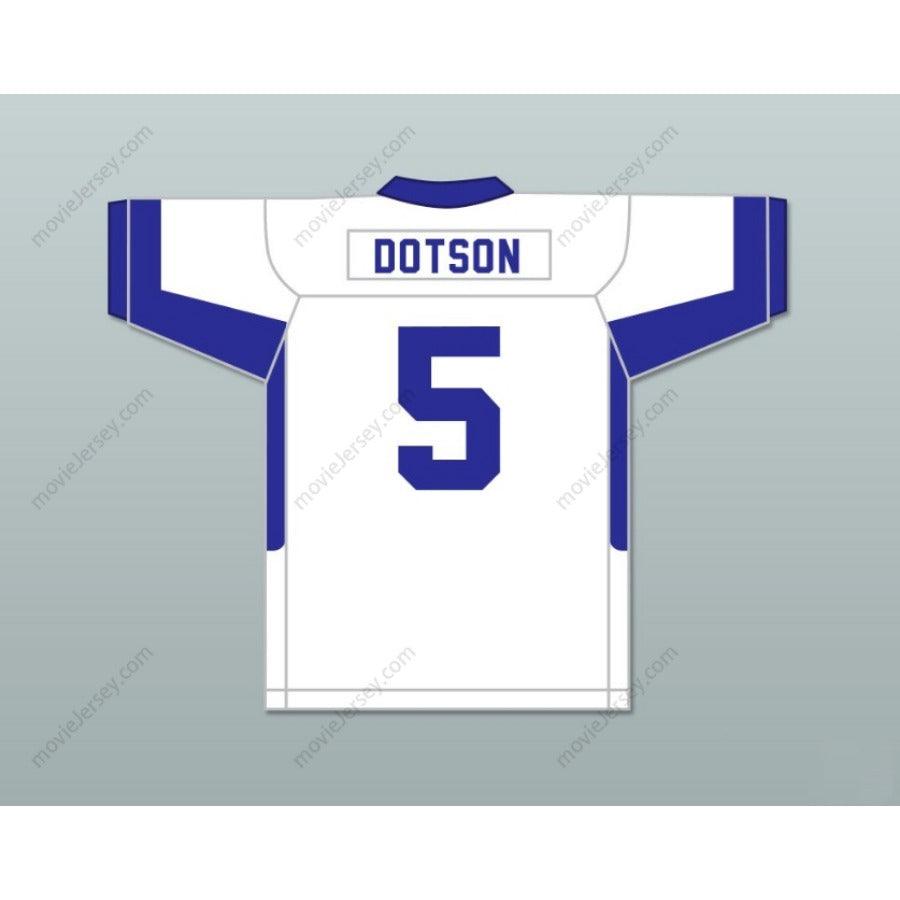 CUSTOM ANY Name Number JAHAN DOTSON 5 NAZARETH AREA HIGH SCHOOL BLUE  Football Jersey Top Stitched S-6XL