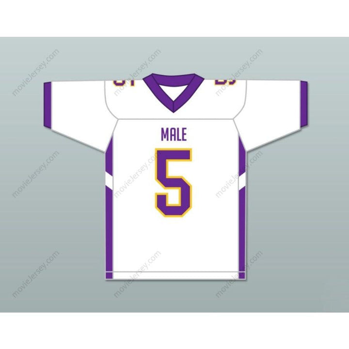 CUSTOM ANY Name Number NATE HOBBS 5 MALE HIGH SCHOOL BULLDOGS Football Jersey Top Stitched S-6XL