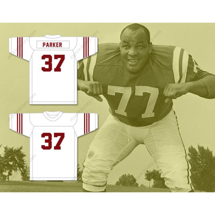 CUSTOM ANY Name Number JIM PARKER 37 SCOTT HIGH SCHOOL BULLDOGS MAROON FOOTBALL JERSEY Top Stitched S-6XL