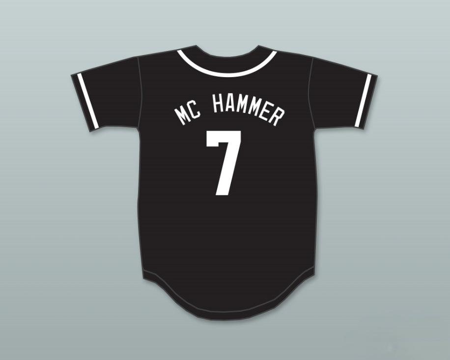 Custom Any Name Number MC HAMMER 7 AARDVARKS BASEBALL JERSEY 1ST ANNUAL ROCK N' JOCK DIAMOND DERBY Top Stitched S-6XL