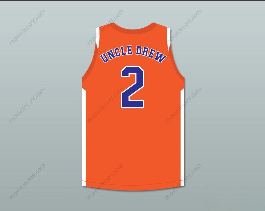 CUSTOM ANY Name Number UNCLE DREW 2 HARLEM MONEY BASKETBALL JERSEY UNCLE DREW Top Stitched S-6XL