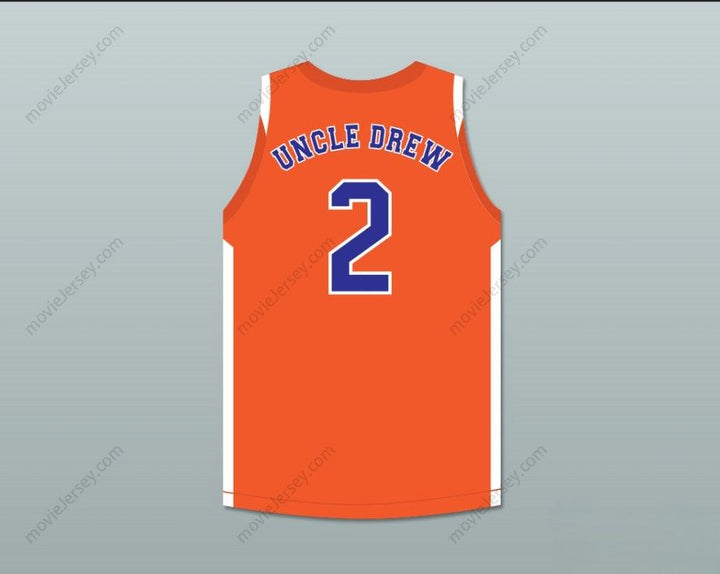 CUSTOM ANY Name Number UNCLE DREW 2 HARLEM MONEY BASKETBALL JERSEY UNCLE DREW Top Stitched S-6XL