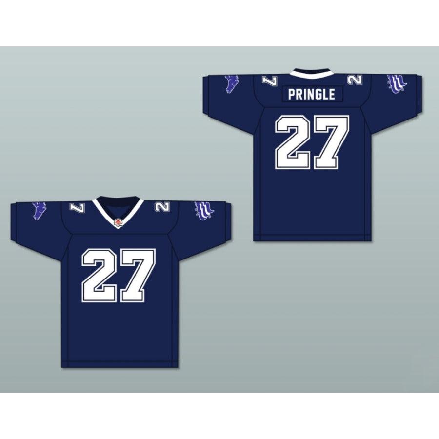 CUSTOM ANY Name Number CFL MIKE PRINGLE 27 BALTIMORE STALLIONS HOME Football Jersey Top Stitched S-6XL