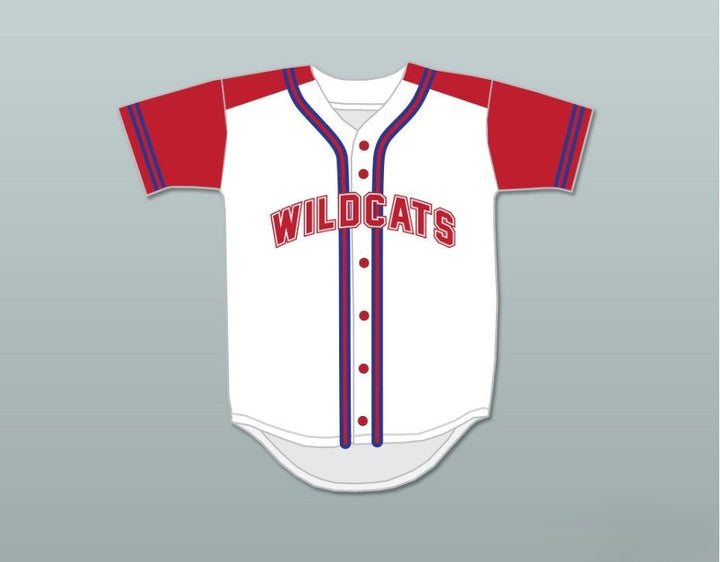 Custom Any Name Number TROY BOLTON 14 EAST HIGH SCHOOL WILDCATS BASEBALL JERSEY DESIGN 1 Top Stitched S-6XL
