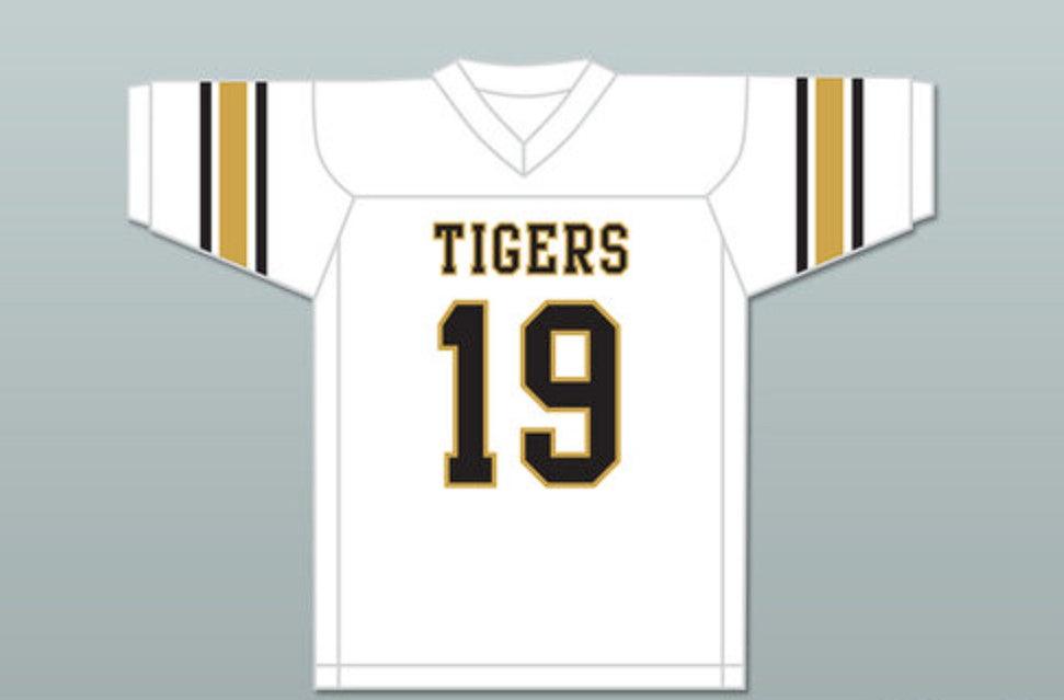 CUSTOM ANY Name Number Eric Dickerson 19 Sealy High School Tigers White Black Football Jersey Top Stitched S-6XL