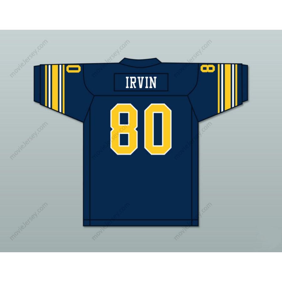CUSTOM ANY Name Number MICHAEL IRVIN 80   AQUINAS HIGH SCHOOL RAIDERS Football Jersey Top Stitched S-6XL