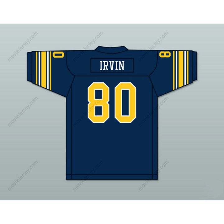 CUSTOM ANY Name Number MICHAEL IRVIN 80   AQUINAS HIGH SCHOOL RAIDERS Football Jersey Top Stitched S-6XL