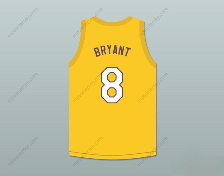 CUSTOM ANY Name Number   BRYANT 8 SUPER LAKERS BASKETBALL JERSEY SHAQ AND THE SUPER LAKERS SKIT MADTV Top Stitched S-6XL