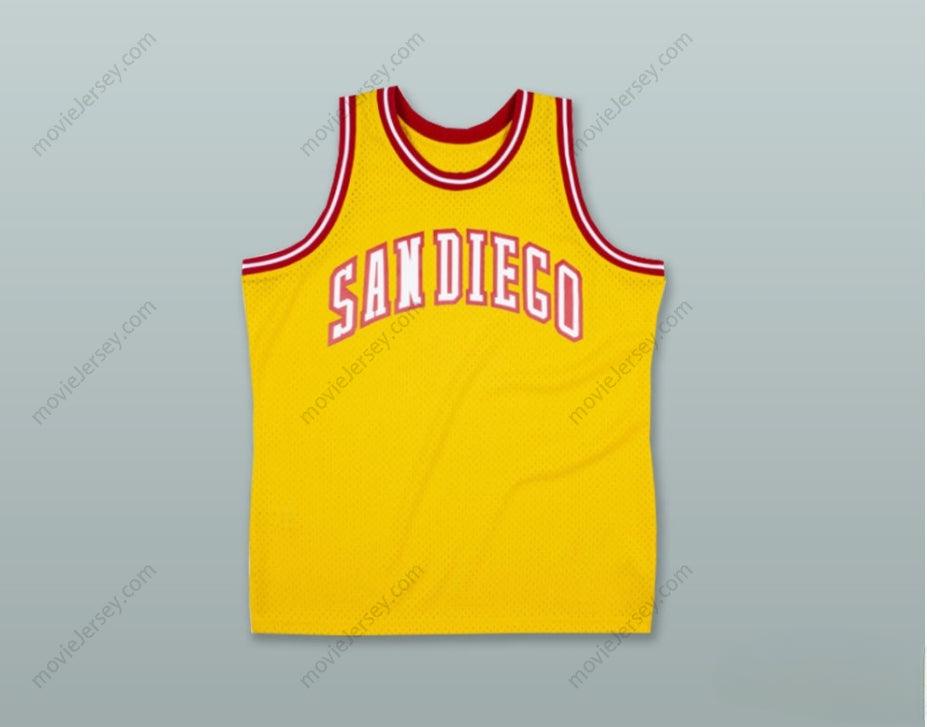 CUSTOM ANY Name Number CONQUISTADORS YELLOW BASKETBALL JERSEY Top Stitched S-6XL