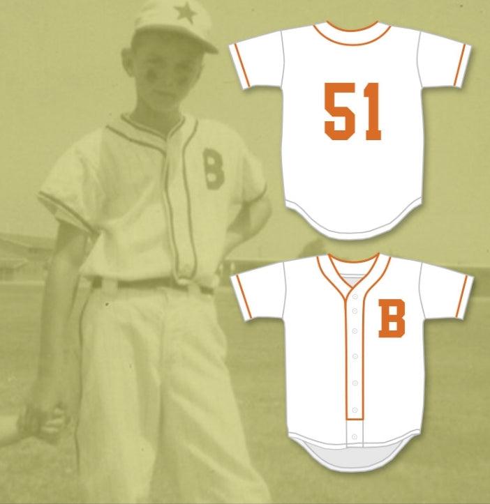 Custom Any Name Number TREVOR HOFFMAN 51 BELLFLOWER LITTLE LEAGUE WHITE BASEBALL JERSEY 1 Top Stitched S-6XL