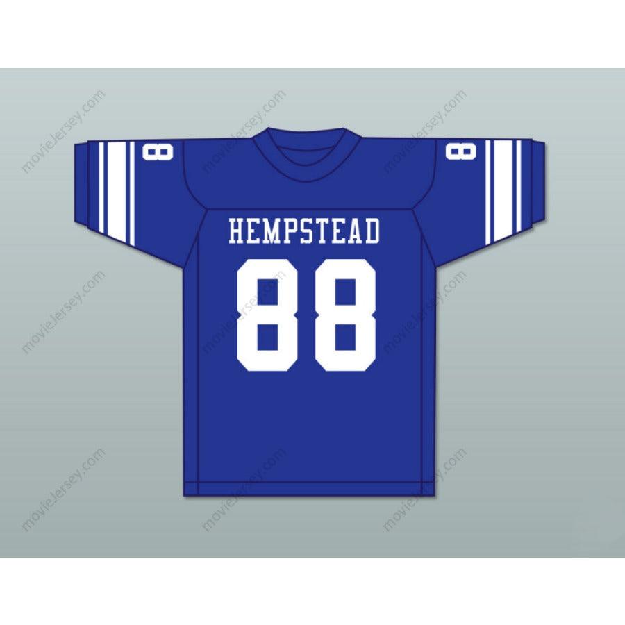 CUSTOM ANY Name Number JOHN MACKEY 88 HEMPSTEAD HIGH SCHOOL TIGERS Football Jersey Top Stitched S-6XL