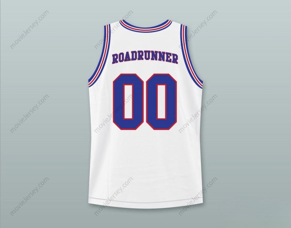 CUSTOM ANY Name Number SPACE JAM TUNE SQUAD ROADRUNNER 00 BASKETBALL JERSEY STITCH SEWN Top Stitched S-6XL
