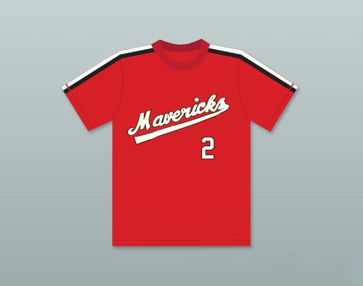Custom Any Name Number JOE 'JOGARZA' GARZA 2   BASEBALL JERSEY THE BATTERED BASTARDS OF BASEBALL Top Stitched S-6XL