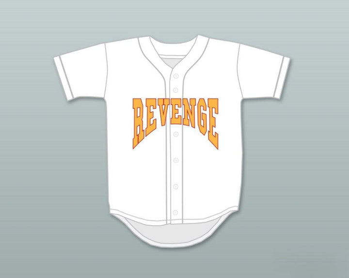 Custom Any Name Number DRAKE SUMMER SIXTEEN REVENGE WHITE BASEBALL JERSEY Top Stitched S-6XL