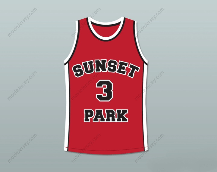 CUSTOM ANY Name Number SHAWN MICHAEL HOWARD KURT 3 SUNSET PARK BASKETBALL JERSEY STITCH SEWN Top Stitched S-6XL