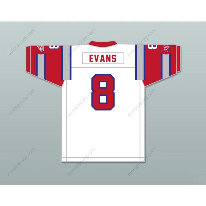CUSTOM ANY Name Number 1984 USFL VINCE EVANS 8 CHICAGO BLITZ ROAD Football Jersey Top Stitched S-6XL