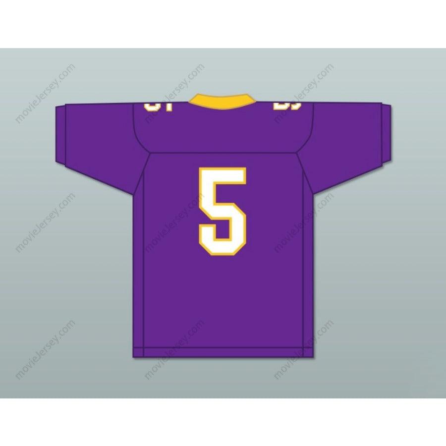 CUSTOM ANY Name Number NATE HOBBS 5 MALE HIGH SCHOOL BULLDOGS Football Jersey Top Stitched S-6XL