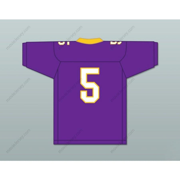 CUSTOM ANY Name Number NATE HOBBS 5 MALE HIGH SCHOOL BULLDOGS Football Jersey Top Stitched S-6XL
