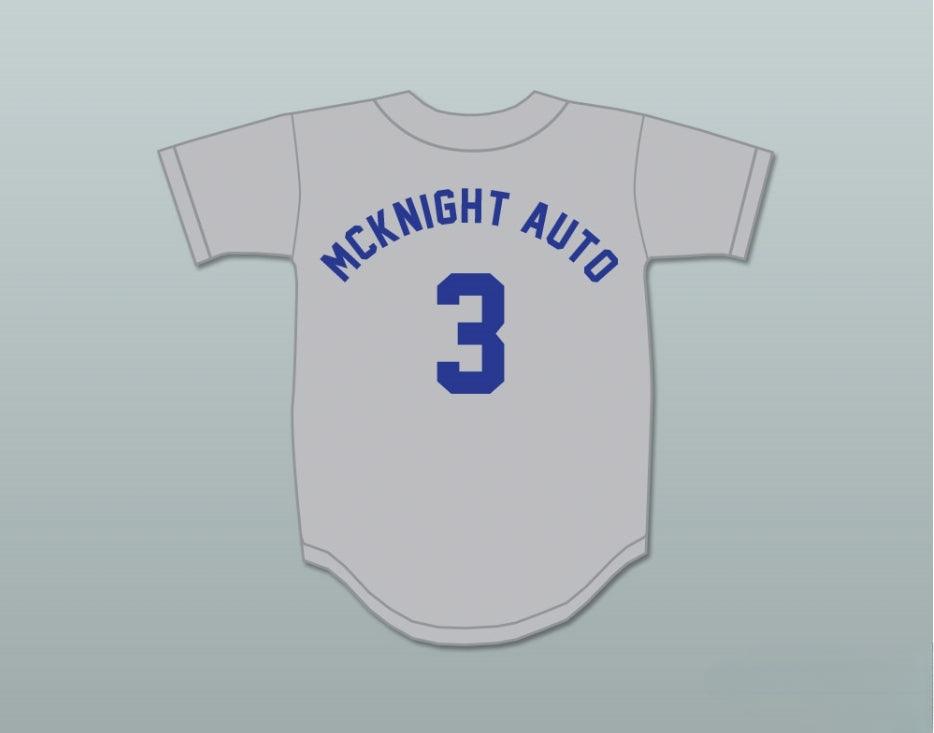 Custom Any Name Number CARL 3 BRAVES MCKNIGHT AUTO BASEBALL JERSEY DAZED AND CONFUSED Top Stitched S-6XL