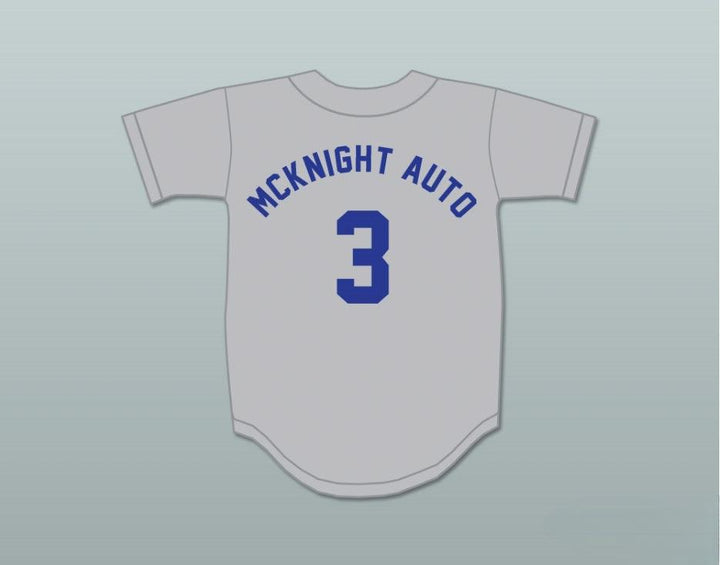 Custom Any Name Number CARL 3 BRAVES MCKNIGHT AUTO BASEBALL JERSEY DAZED AND CONFUSED Top Stitched S-6XL