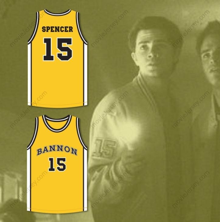 CUSTOM ANY Name Number JAKE SPENCER 15 BANNON HIGH SCHOOL BASKETBALL JERSEY JEEPERS CREEPERS 2 Top Stitched S-6XL
