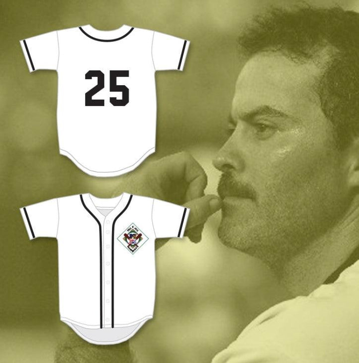 Custom Any Name Number RAFAEL PALMEIRO 25 SALAMANDERS BASEBALL JERSEY 1ST ANNUAL ROCK N' JOCK DIAMOND DERBY 1990 Top Stitched S-6XL