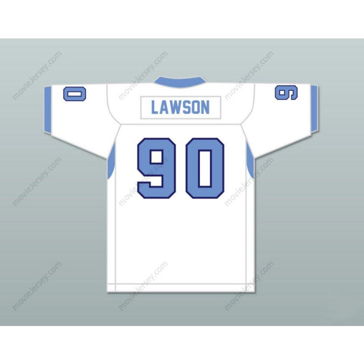 CUSTOM ANY Name Number SHAQ LAWSON 90 D. W. DANIEL HIGH SCHOOL LIONS Football Jersey Top Stitched S-6XL