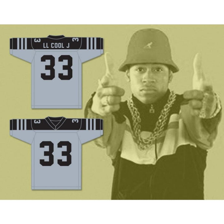 CUSTOM ANY Name Number LL COOL J 33 CENTRAL HIGH SCHOOL WILDCATS HOME Football Jersey Top Stitched S-6XL
