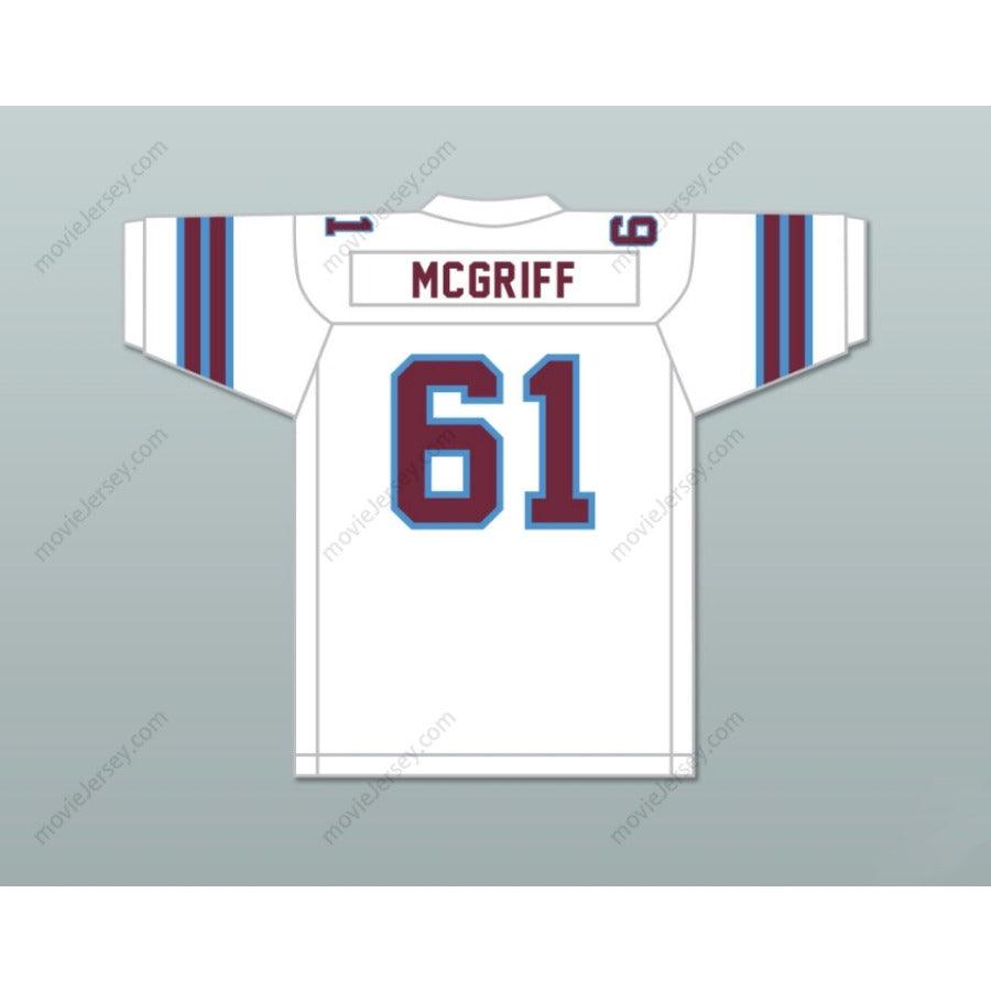 CUSTOM ANY Name Number 1983 USFL TYRONE MCGRIFF 61 MICHIGAN PANTHERS ROAD Football Jersey Top Stitched S-6XL