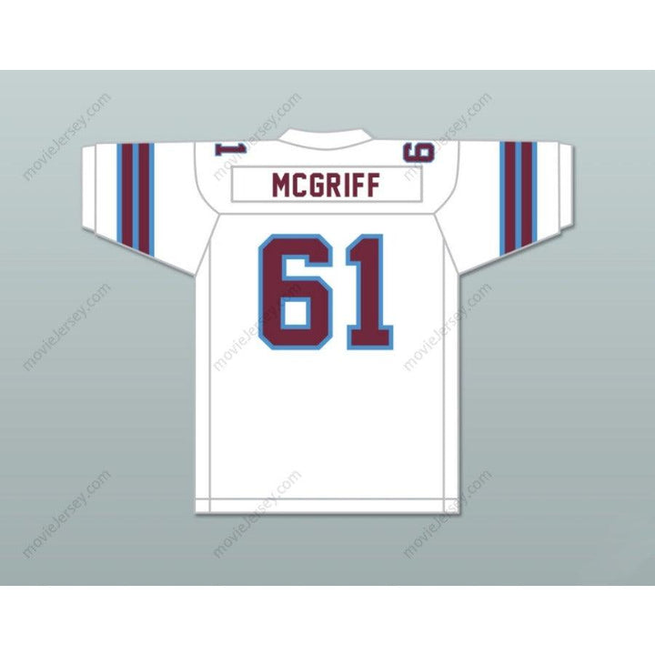 CUSTOM ANY Name Number 1983 USFL TYRONE MCGRIFF 61 MICHIGAN PANTHERS ROAD Football Jersey Top Stitched S-6XL