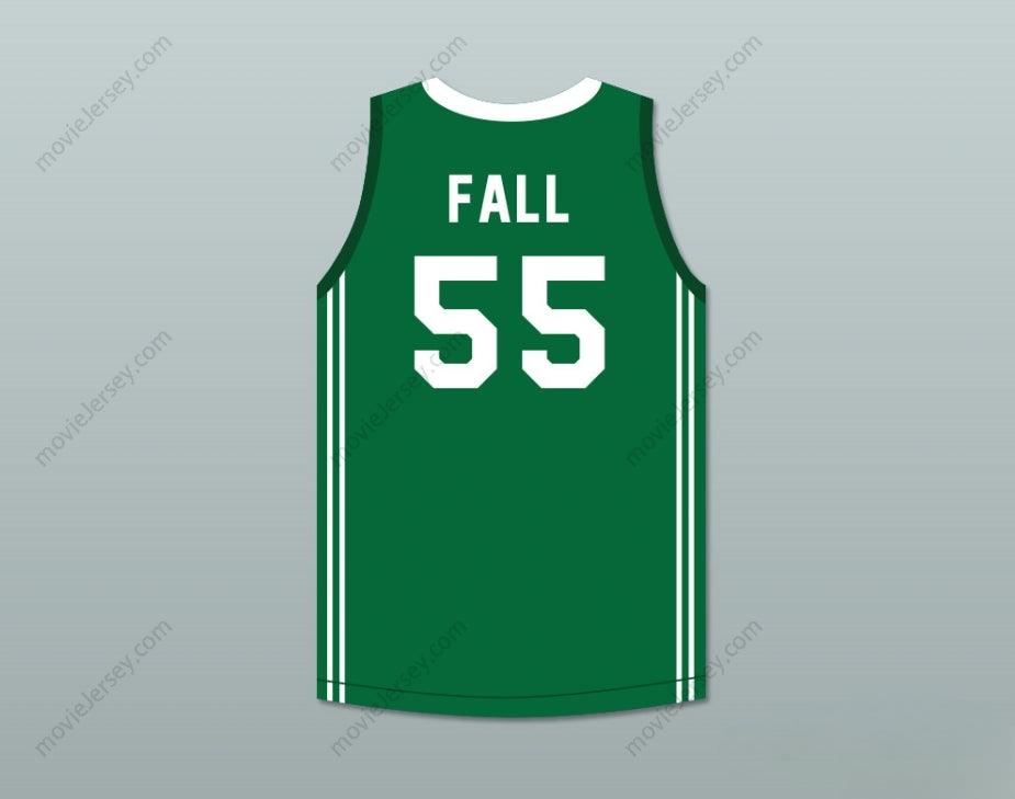 CUSTOM ANY Name Number TACKO FALL 55   GREEN BASKETBALL JERSEY Top Stitched S-6XL
