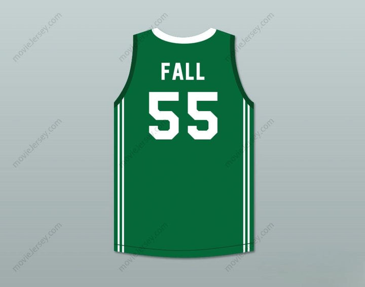 CUSTOM ANY Name Number TACKO FALL 55   GREEN BASKETBALL JERSEY Top Stitched S-6XL