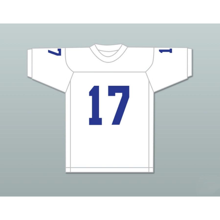 CUSTOM ANY Name Number GEORGE PLIMPTON 17 DETROIT PRACTICE Football Jersey Top Stitched S-6XL