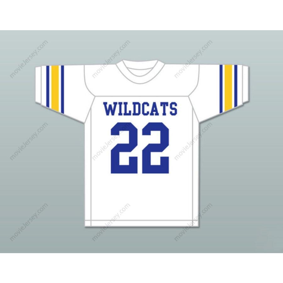 CUSTOM ANY Name Number WALTER PAYTON 22 COLUMBIA HIGH SCHOOL WILDCATS BLUE FOOTBALL JERSEY Top Stitched S-6XL
