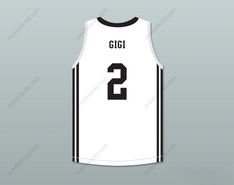 CUSTOM ANY Name Number GIGI 2 MAMBA BALLERS WHITE BASKETBALL JERSEY VERSION 3 Top Stitched S-6XL
