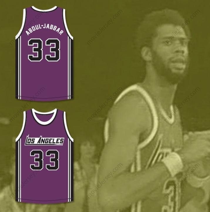 CUSTOM ANY Name Number KAREEM ABDUL-JABBAR 33   BASKETBALL JERSEY THE FISH THAT SAVED  Top Stitched S-6XL