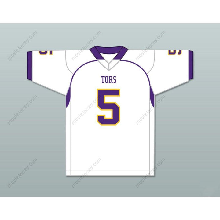 CUSTOM ANY Name Number MIKE EVANS 5 BALL HIGH SCHOOL TORS FOOTBALL JERSEY S-6XL