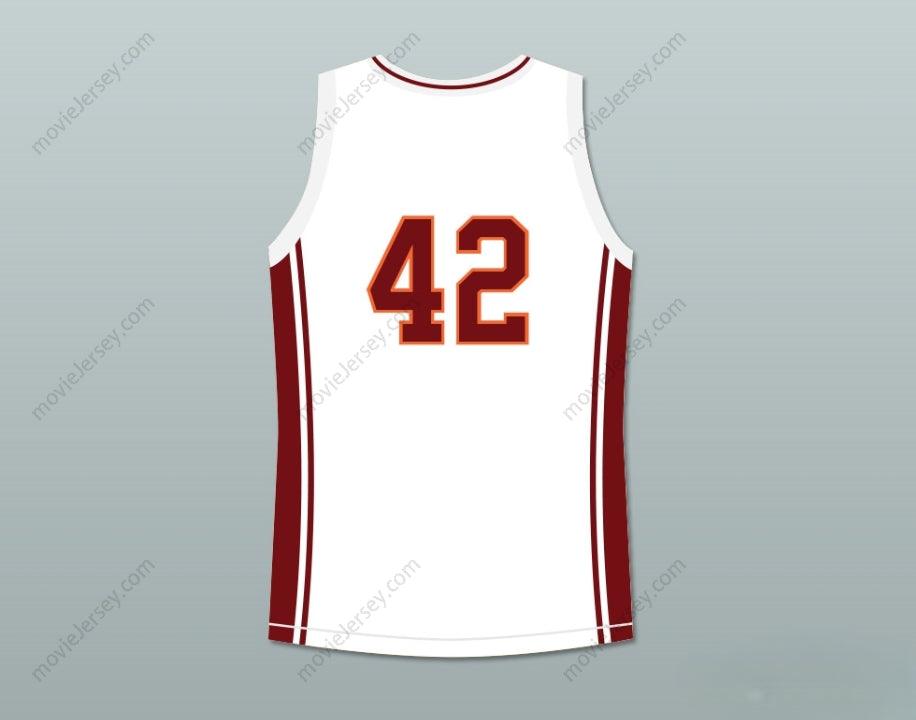 CUSTOM ANY Name Number KENYON STONE 42 RICHMOND OILERS AWAY BASKETBALL JERSEY COACH CARTER Top Stitched S-6XL