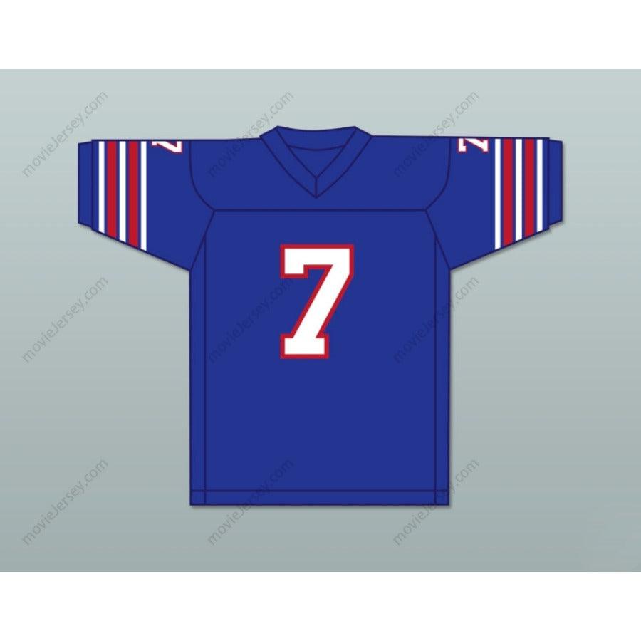 CUSTOM ANY Name Number 1975 WFL DENNY DURON 7 BIRMINGHAM VULCANS Football Jersey Top Stitched S-6XL
