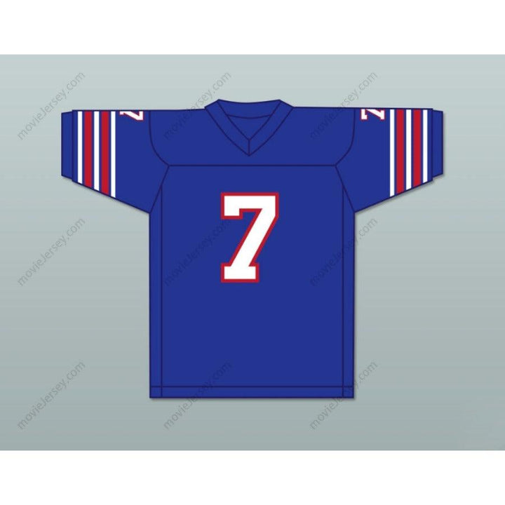 CUSTOM ANY Name Number 1975 WFL DENNY DURON 7 BIRMINGHAM VULCANS Football Jersey Top Stitched S-6XL