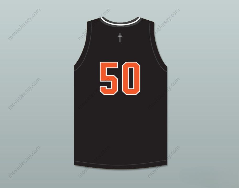 CUSTOM ANY Name Number MARCUS PARRISH 50 BISHOP HAYES TIGERS AWAY BASKETBALL JERSEY THE WAY BACK Top Stitched S-6XL