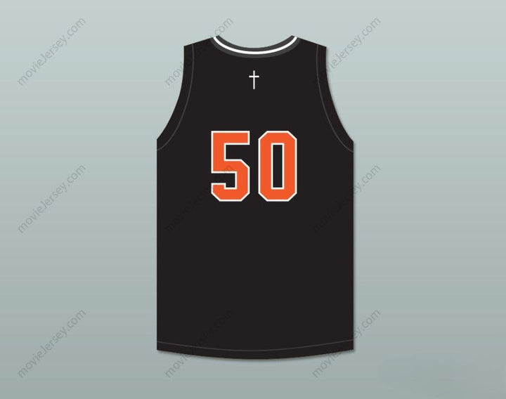 CUSTOM ANY Name Number MARCUS PARRISH 50 BISHOP HAYES TIGERS AWAY BASKETBALL JERSEY THE WAY BACK Top Stitched S-6XL