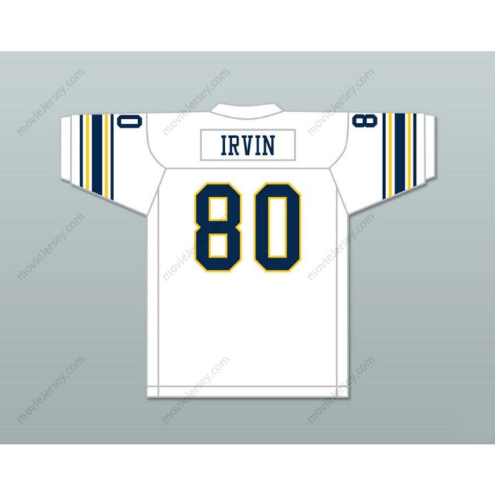 CUSTOM ANY Name Number MICHAEL IRVIN 80   AQUINAS HIGH SCHOOL RAIDERS Football Jersey Top Stitched S-6XL